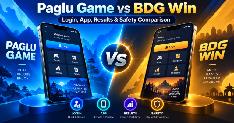 Paglu Game vs BDG Win: Login, App and Safety Comparison